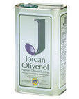Jordan Olivenöl - Natives Olivenöl Extra - Kanister - 1,00 Liter (2er Pack)