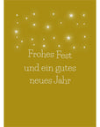 Jordan Original Grußkarte - Frohes Fest und ein gutes neues Jahr