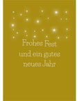 Jordan Original Grußkarte - Frohes Fest und ein gutes neues Jahr