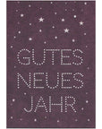 Jordan Original Grußkarte - Holzschliffpappe - Gutes neues Jahr
