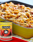 KYKNOS S.A. Greek Canning - Ganze Geschälte Tomaten (Schältomaten ) im Tomatensaft aus Griechenland - 400g Dose