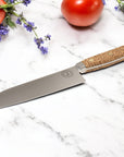 Jordan Kerner - Kochmesser mit Griff aus Olivenkernen - Santoku Klinge 19cm - Made in Solingen