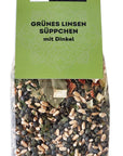 Spirit of Spice - Grünes Linsen-Süppchen mit Dinkel - 250g