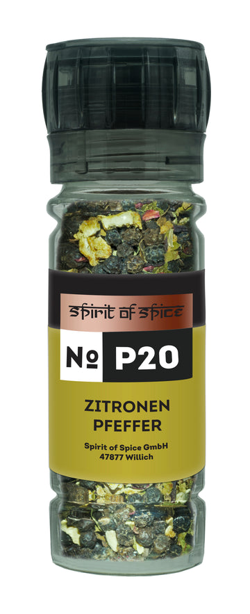 Spirit of Spice - Gewürzmühle - Zitronen Pfeffer - 34g