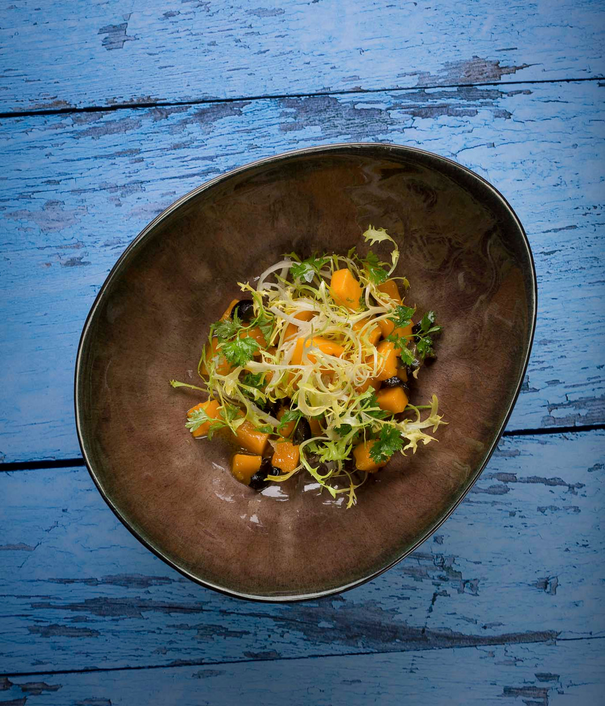 Mango-Oliven-Salat: Ein Rezept von Spitzenkoch Heiko Antoniewicz