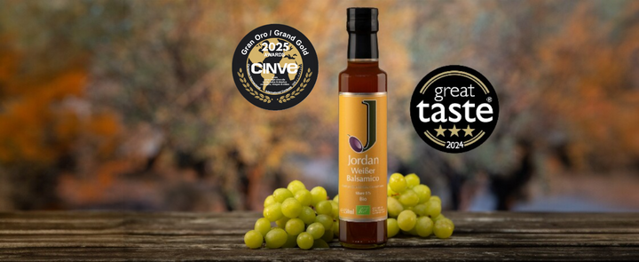 Jordan Balsamico & Essige: Ausgezeichnet beim CINVE Spanien und Great Taste London (2024/2025)