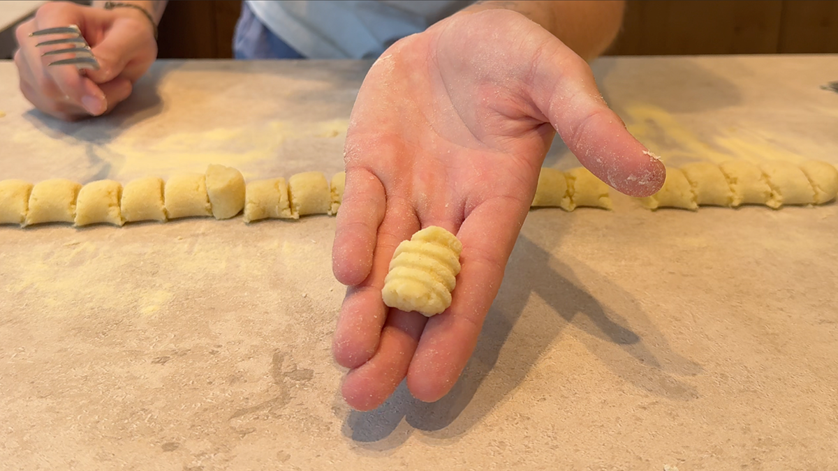 Gnocchi selber machen aus übrigen Kartoffeln