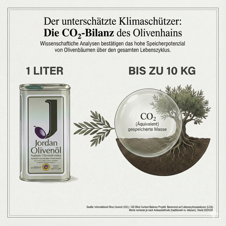 Olivenbume & Klimawandel: Wie 1,5 Mrd. Bume CO2 binden | Jordan Olivenl