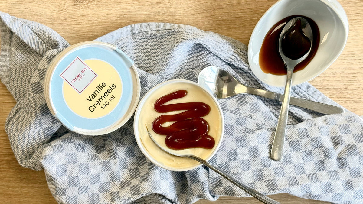 Salzig-süße Karamellsauce. Das perfekte Eistopping