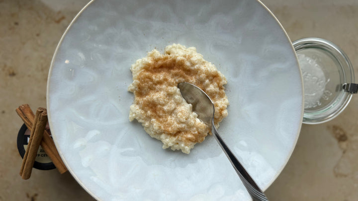 Cremiger Milchreis mit Vanille & Jordan-Honig — einfaches Soul-Food