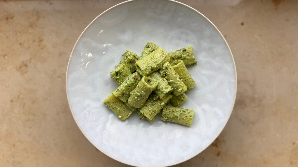 🍝 Feta-Pistazienpesto: Salzig, nussig, unwiderstehlich