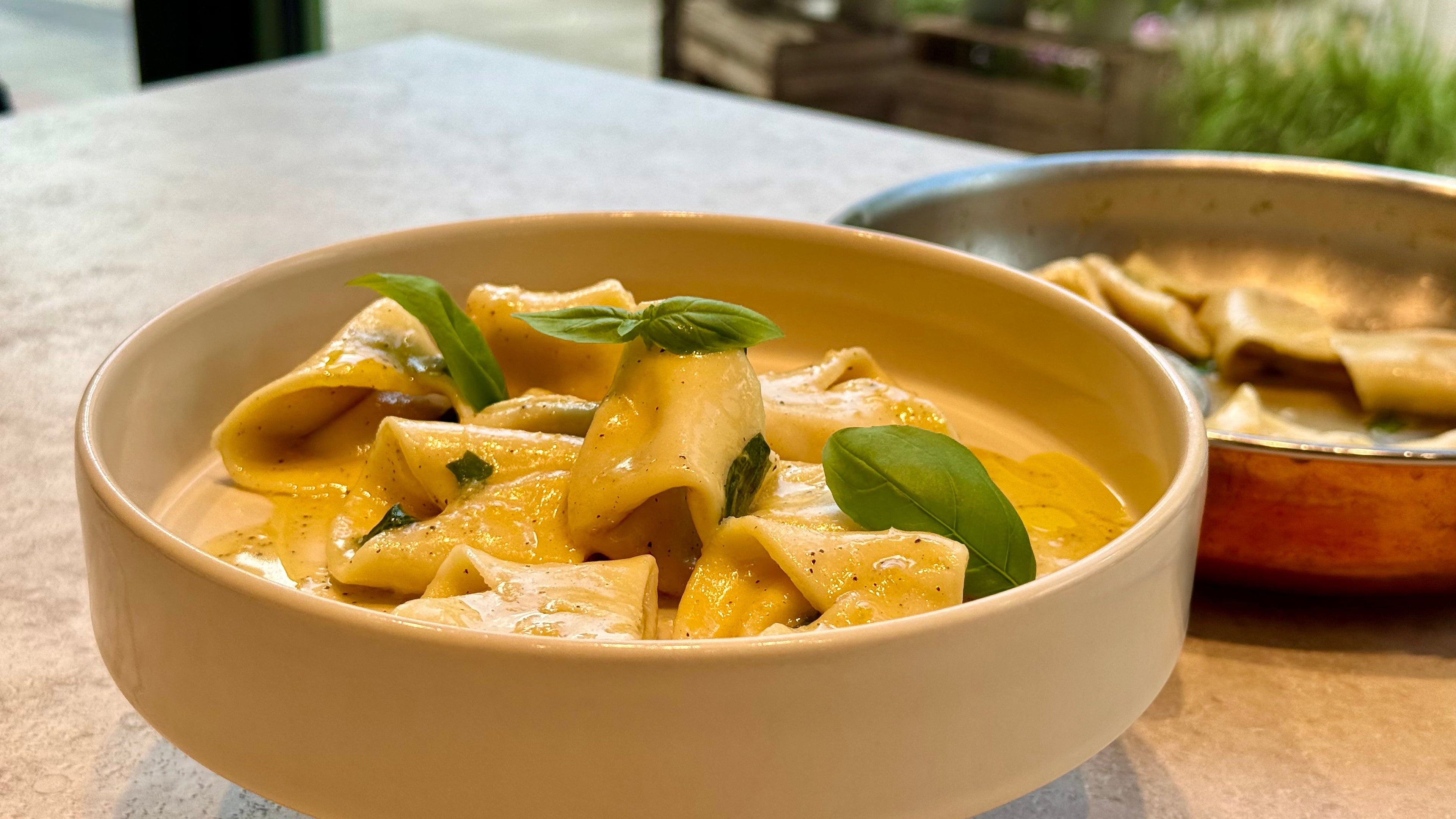 🥟 Feta-Feigen-Tortellini in Zitronensauce