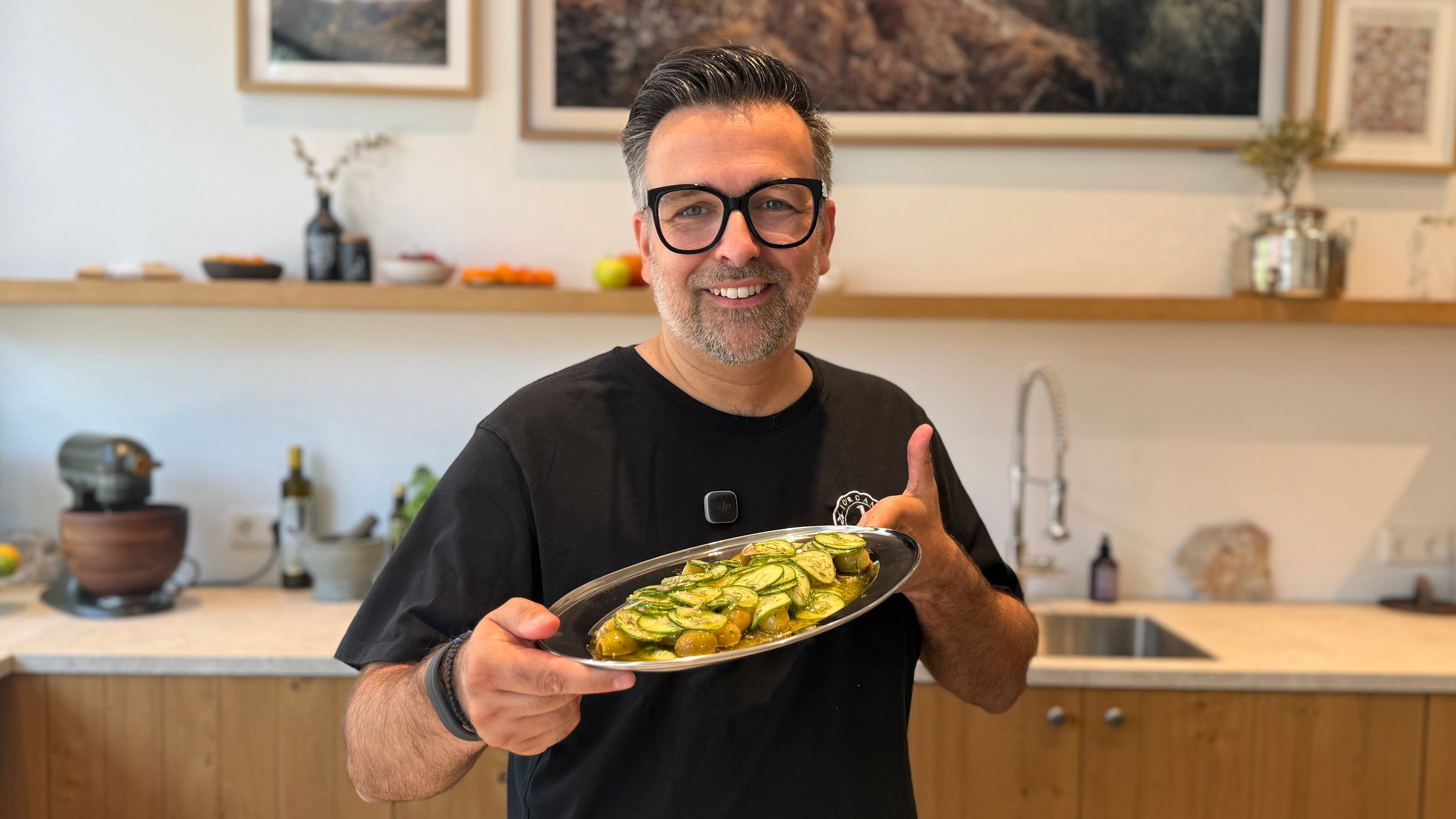 🥒 Marinierte Oliven mit Gurke und Dill