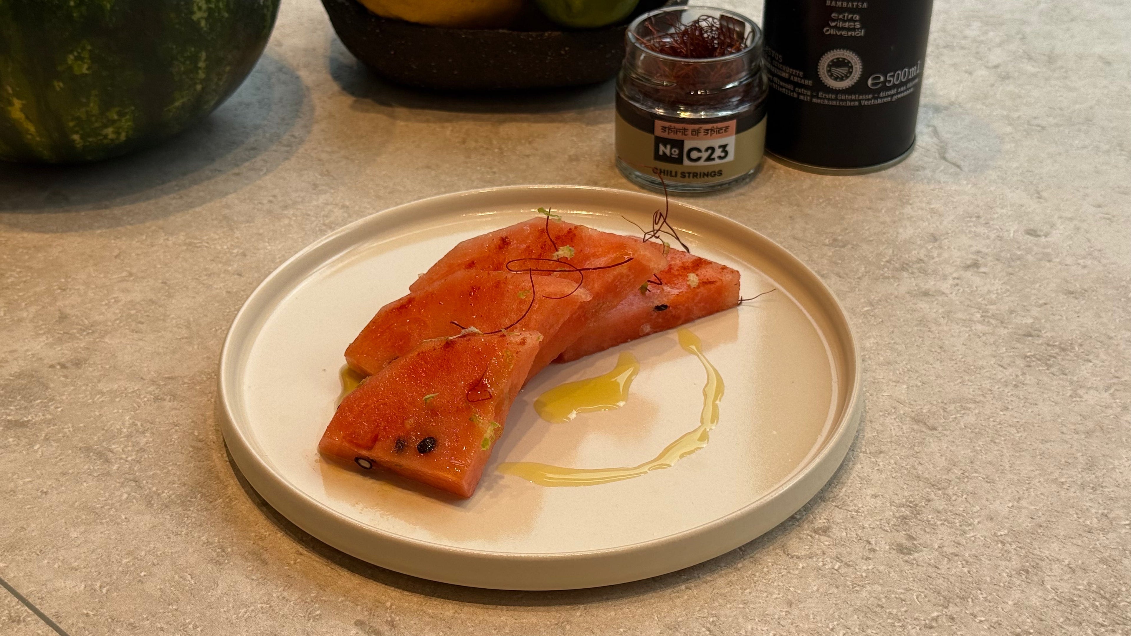 🌶️ Sandía con Chile: Mexikanische Wassermelone