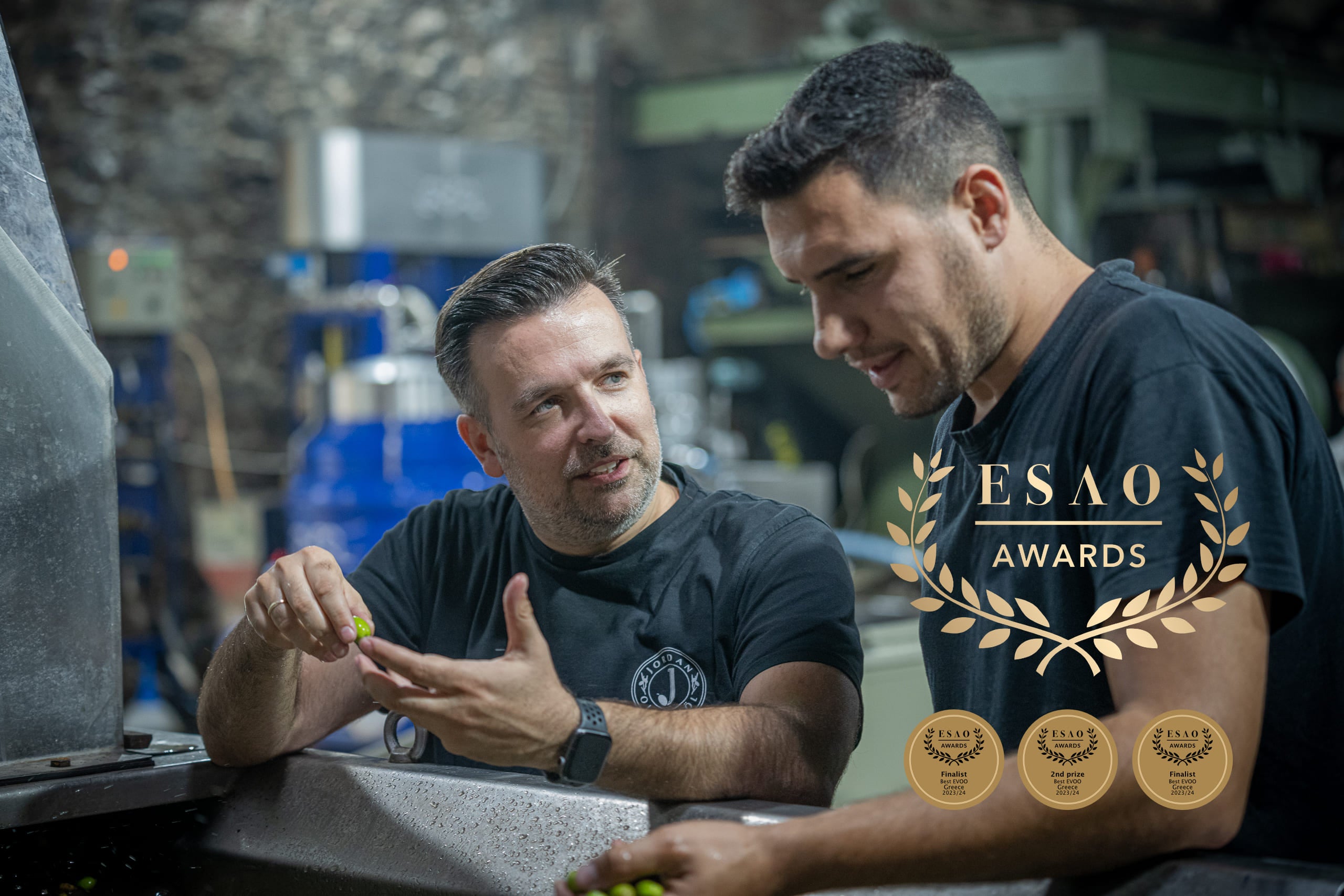 Großer Erfolg für Jordan Olivenöl: Drei ESAO Awards in Spanien Gewonnen