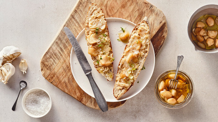 Knoblauch-Confit – mediterran & aromatisch