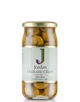 Jordan - Chalkidiki Oliven - ohne Kern - 6x 370g/185g Abtropfgewicht - 6er Pack