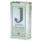 Jordan Olivenöl - Natives Olivenöl Extra - Kanister - 1,00 Liter (2er Pack)