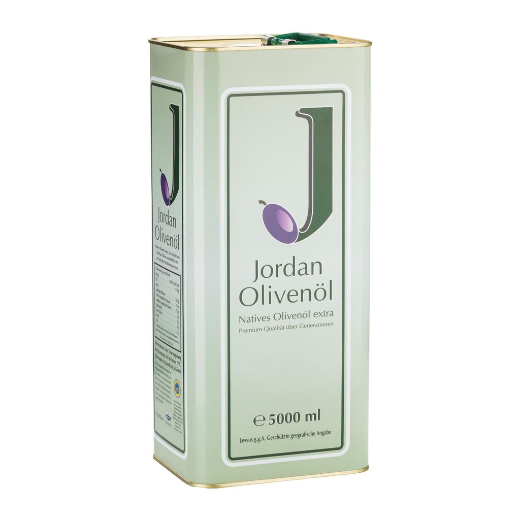 Jordan Olivenöl - FRÜHABFÜLLUNG - natives Olivenöl extra - Kanister - 5,00 Liter