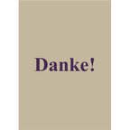 Jordan Original Grußkarte - Danke!