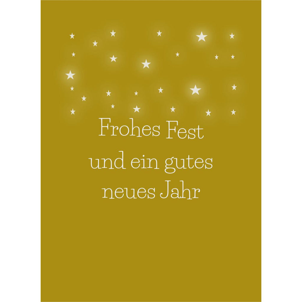 Jordan Original Grußkarte - Frohes Fest und ein gutes neues Jahr