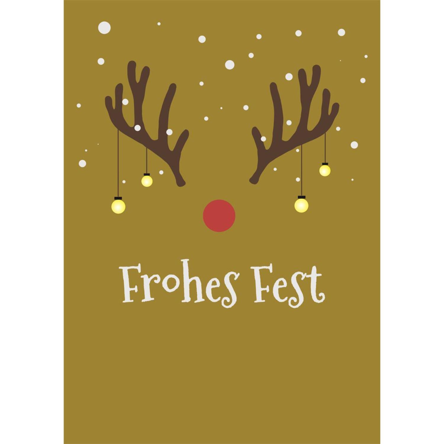 Jordan Original Grußkarte - Frohes Fest