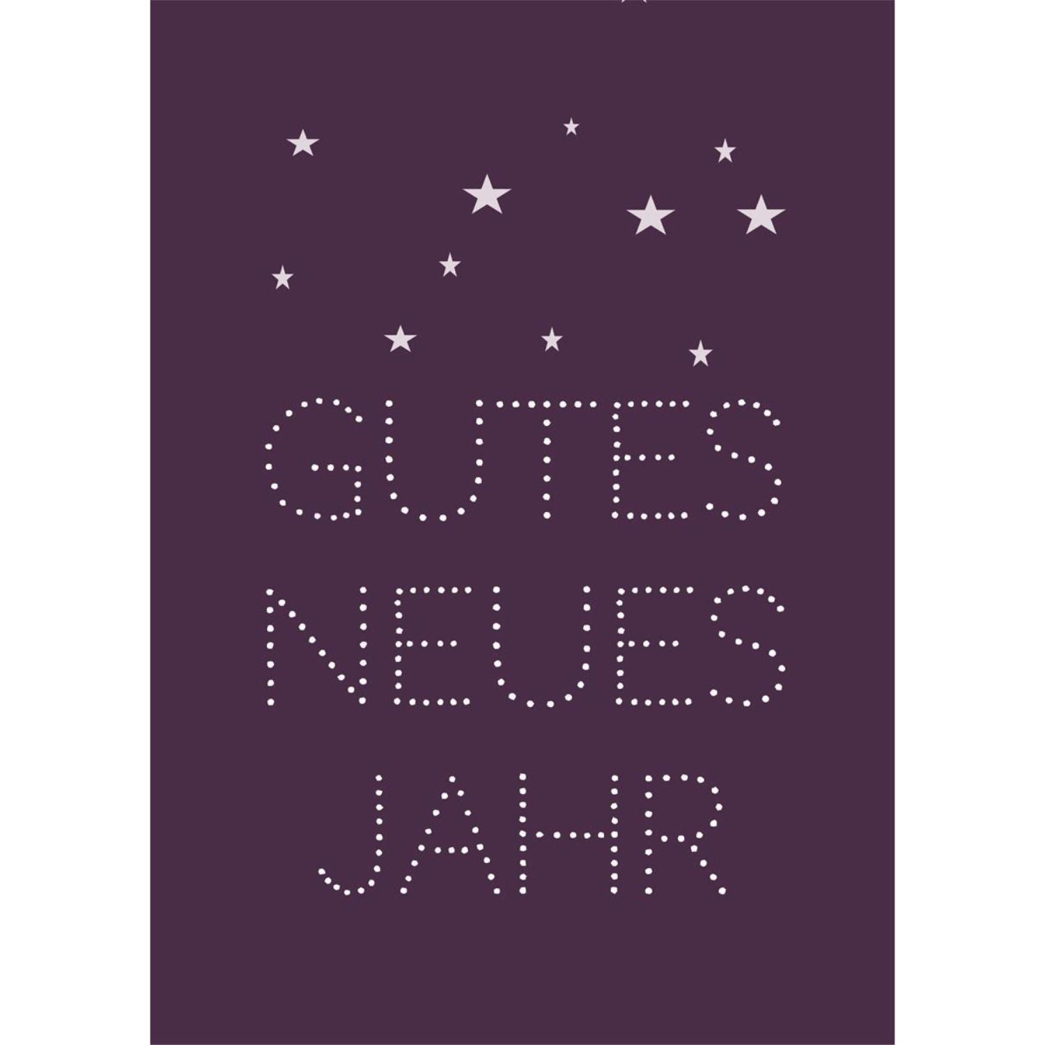 Jordan Original Grußkarte - Gutes neues Jahr