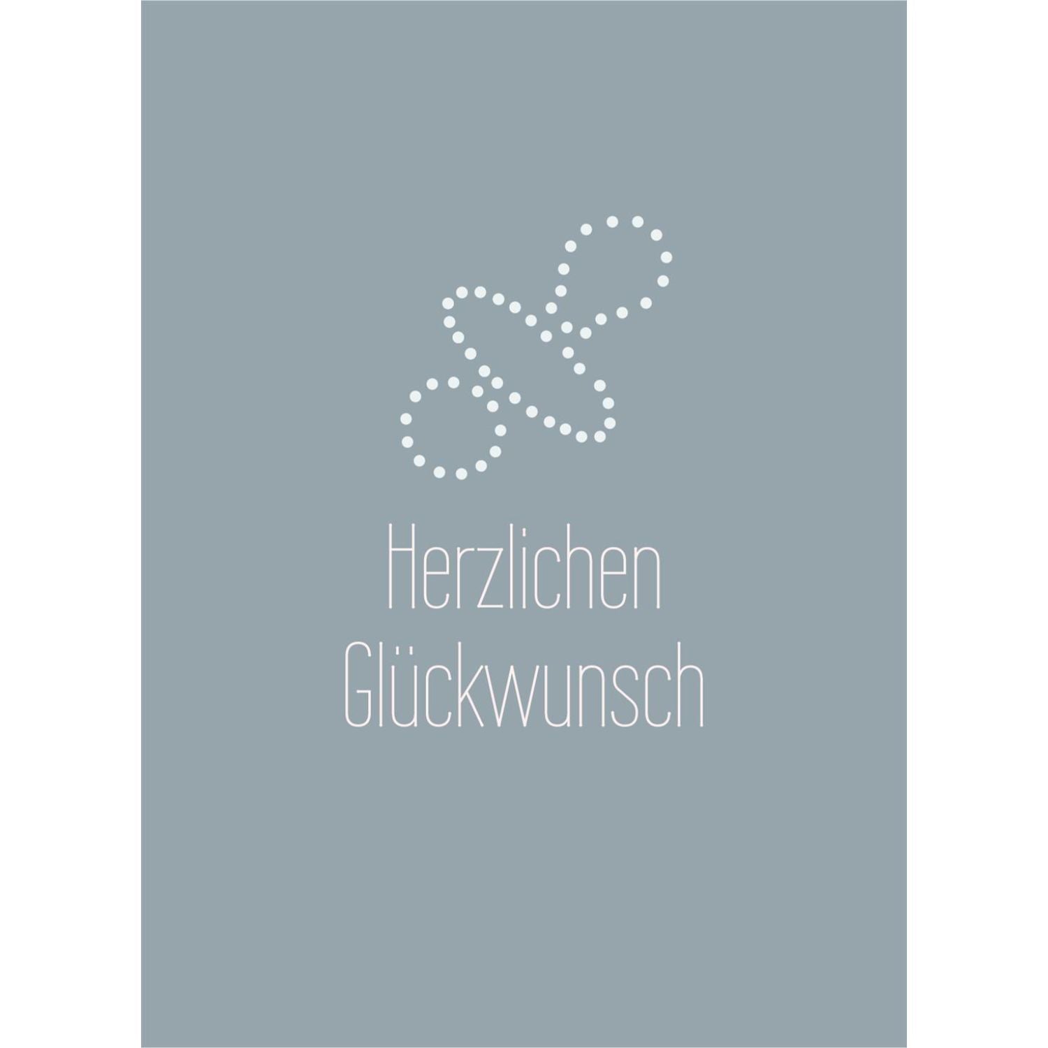 Jordan Original Grußkarte - Herzlichen Glückwunsch zur Geburt