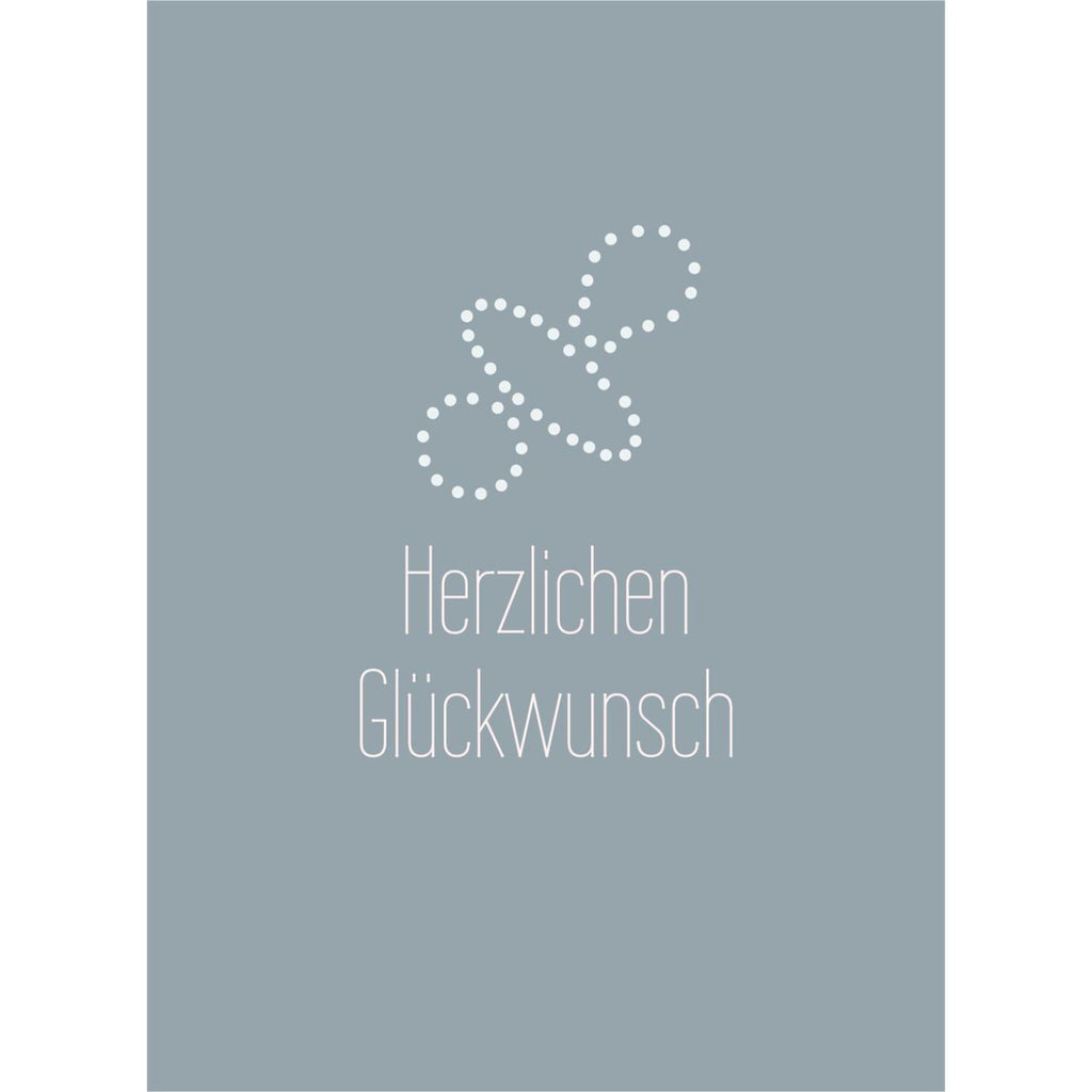 Jordan Original Grußkarte - Herzlichen Glückwunsch zur Geburt