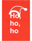 Jordan Original Grußkarte - Holzschliffpappe - HOHOHO