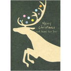 Jordan Original Grußkarte - Holzschliffpappe - Merry Christmas and a Happy new Year