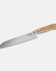 Jordan Kerner - Kochmesser mit Griff aus Olivenkernen - Santoku Klinge 19cm - Made in Solingen