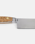 Jordan Kerner - Kochmesser mit Griff aus Olivenkernen - Santoku Klinge 19cm - Made in Solingen