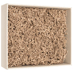 Graspapier Präsentkarton – passend für z.B. 3 Flaschen (425 x 380 x 145 mm) - verpackt mit Füllmaterial