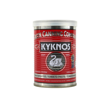 KYKNOS S.A. Greek Canning - Tomatenmark - doppelt konzentrierte Tomatenpaste aus Griechenland - 28-30% - 410g Dose