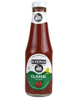 KYKNOS S.A. Greek Canning - Fruchtiger Tomaten Ketchup aus Griechenland - 330g Flasche