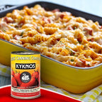 KYKNOS S.A. Greek Canning - Ganze Geschälte Tomaten (Schältomaten ) im Tomatensaft aus Griechenland - 400g Dose
