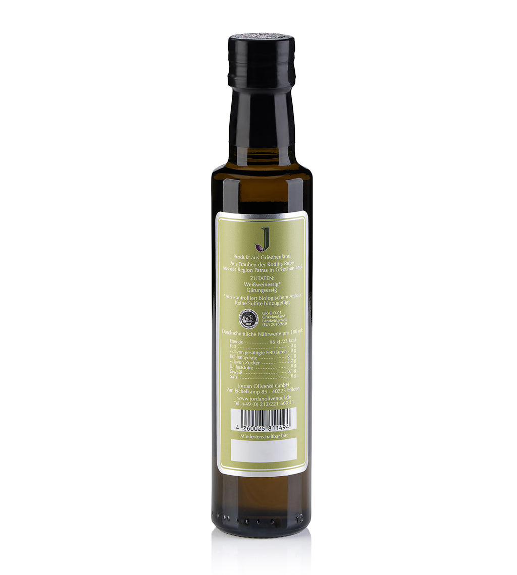 Jordan Original - Bio Weißweinessig - 250 ml - GR-BIO-01