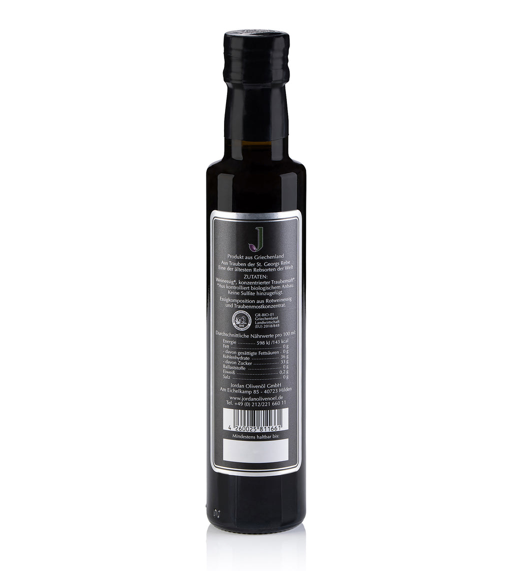 Jordan Original - Bio Balsamico - 3 Jahre gereift -3x 250ml - GR-BIO-01 3er Pack