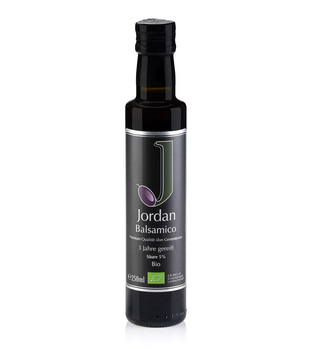 Jordan Original - Bio Balsamico - 3 Jahre gereift -3x 250ml - GR-BIO-01 3er Pack
