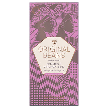 Original Beans - BIO Femmes de Virunga 55% Schokolade - 70g Tafel - CH-BIO-006