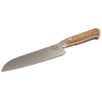 Jordan Kerner - Kochmesser mit Griff aus Olivenkernen - Santoku Klinge 19cm - Made in Solingen