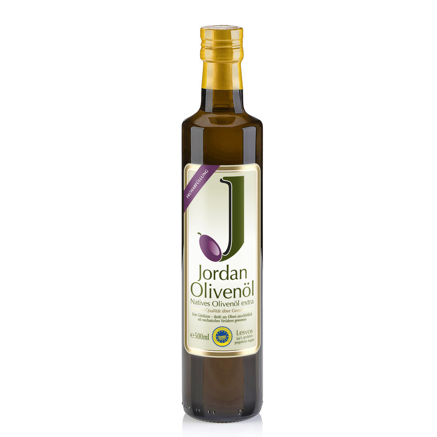 Jordan Olivenöl - Frühabfüllung - 0,50L Flasche - 24/25