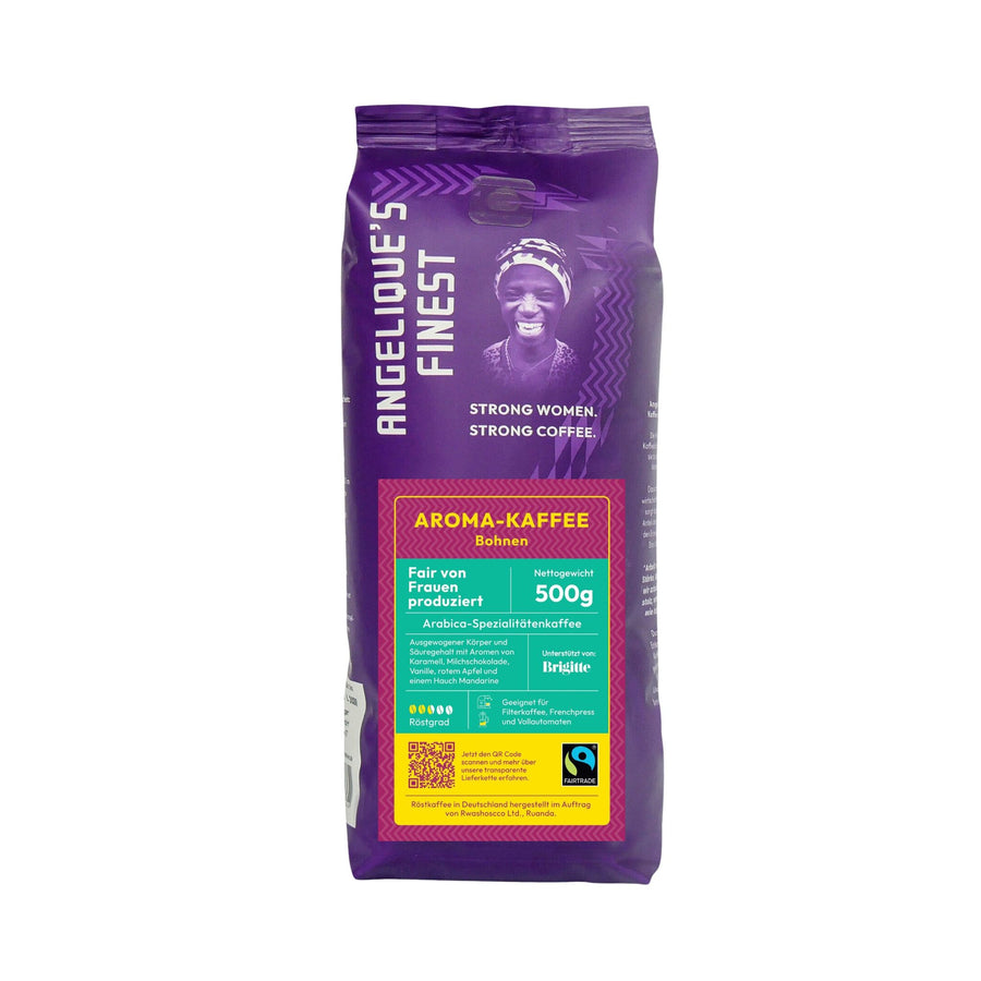 Angelique’s Finest Aroma-Kaffee 500g – Fairtrade - gemahlen