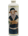 Der Schäfer von Lesbos Keramikflasche 500ml - inkl. TAPI - Ausgießer mit Holzdeckel - Limitierte Edition von Adam Karamanlis