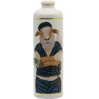 Der Schäfer von Lesbos Keramikflasche 500ml - inkl. TAPI - Ausgießer mit Holzdeckel - Limitierte Edition von Adam Karamanlis