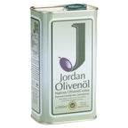 Jordan Olivenöl - Natives Olivenöl Extra - Kanister - 1,00 Liter (2er Pack)
