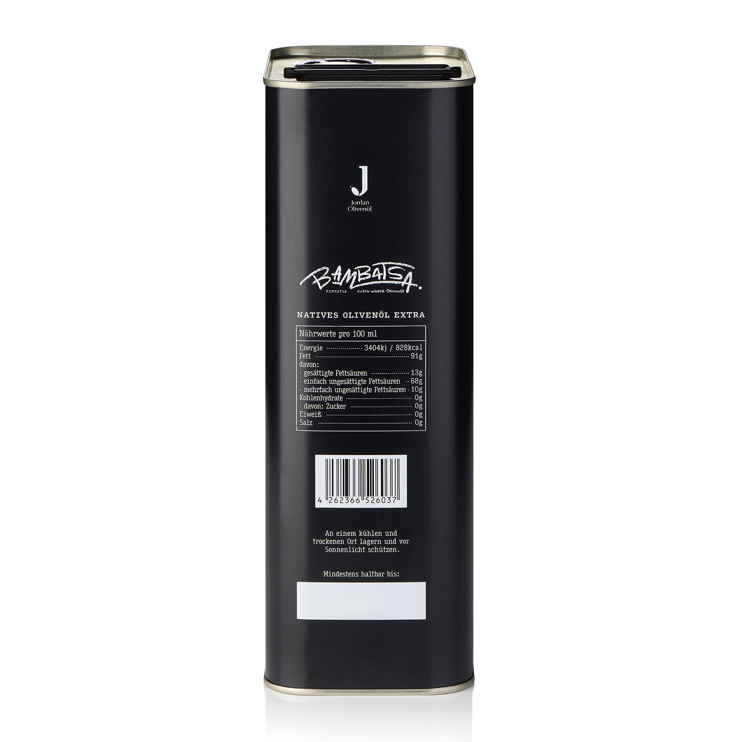 Jordan Olivenöl - Bambatsa - natives Olivenöl extra - Kanister - 3,00 Liter