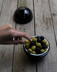 Oli - Olivenschale, schwarz/rund
