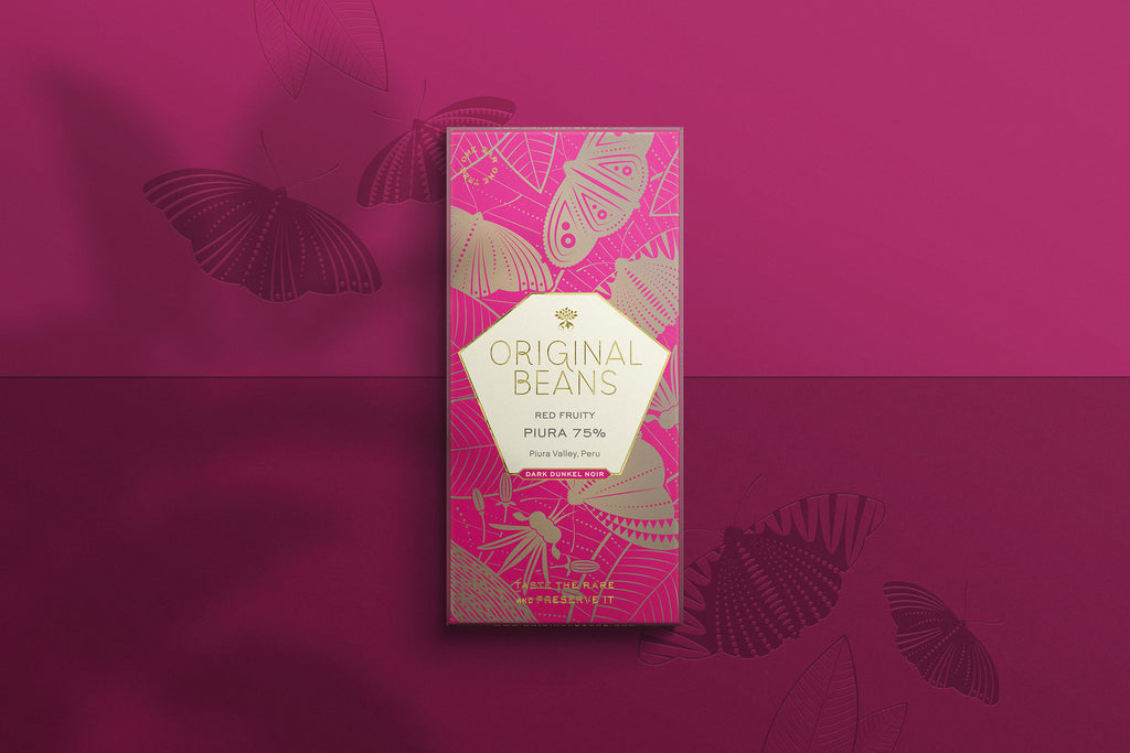 Original Beans - BIO Piura 75% Schokolade - 70g Tafel / CH-BIO-006